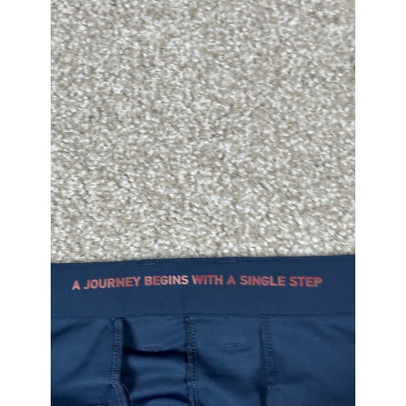 Rhone Commuter Pants Men 41 Blue Solid Straight Leg Chino Performance *41x27 - Picture 6 of 12